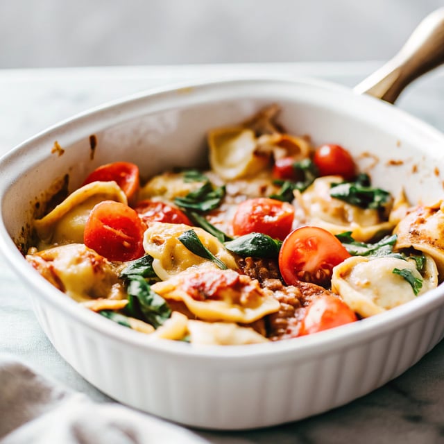 Spinach Tomato Tortellini