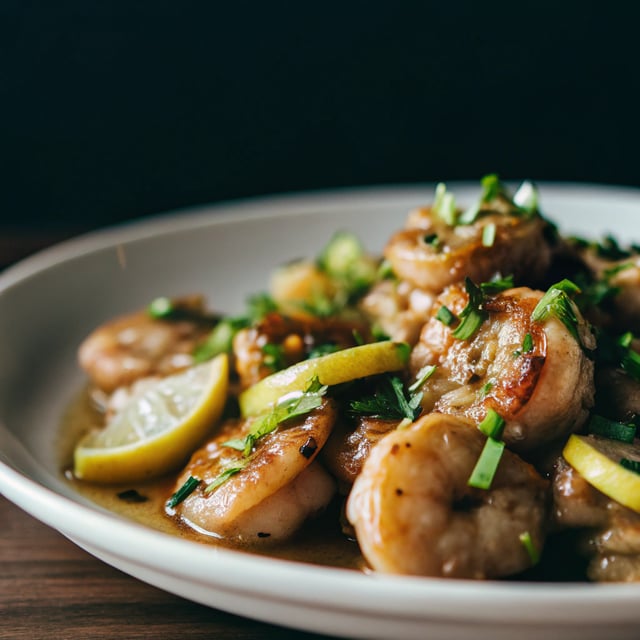 Sweet Lemon Shrimp
