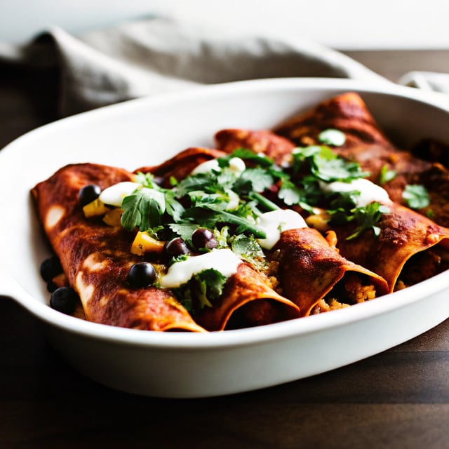 Sweet Potato Enchiladas