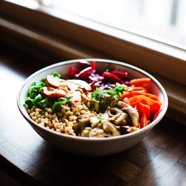 Thai Chicken Buddha Bowls