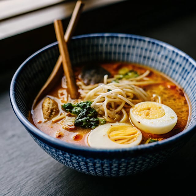 Thai Coconut Curry Ramen