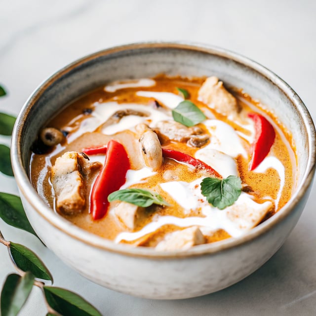 Thai Coconut Curry Soup