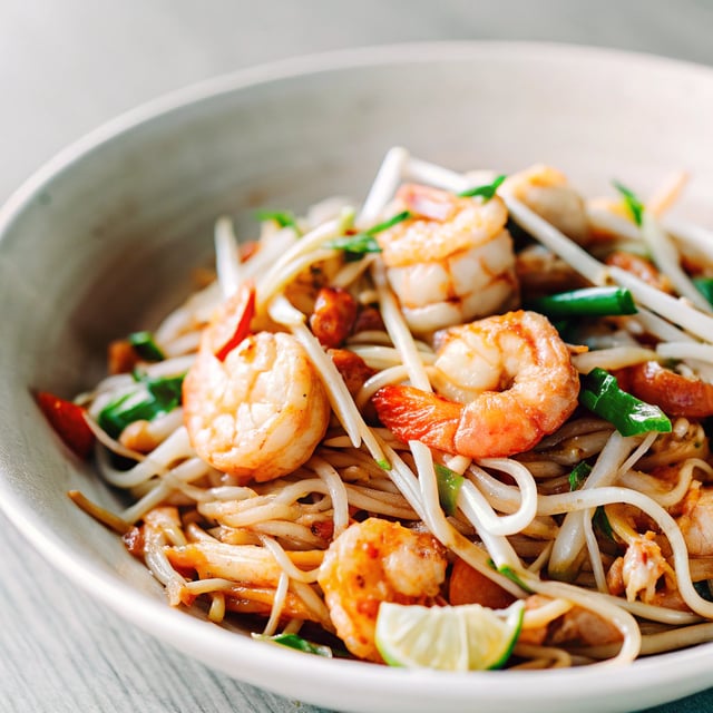 Thai Shrimp Noodles