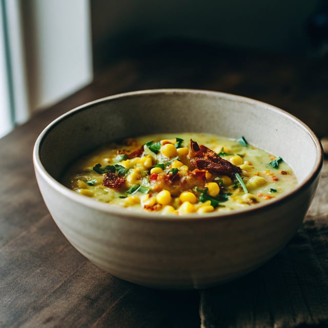 Zucchini Corn Chowder