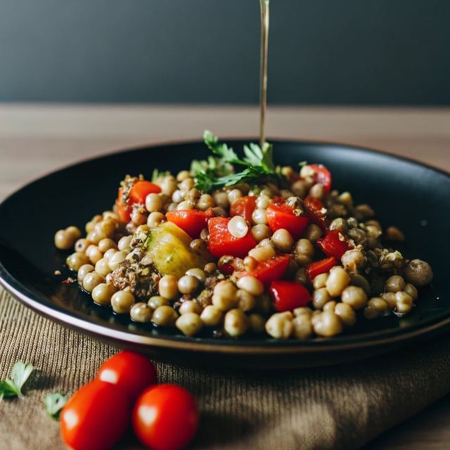 15-Minute Tomato & Harissa Chickpeas