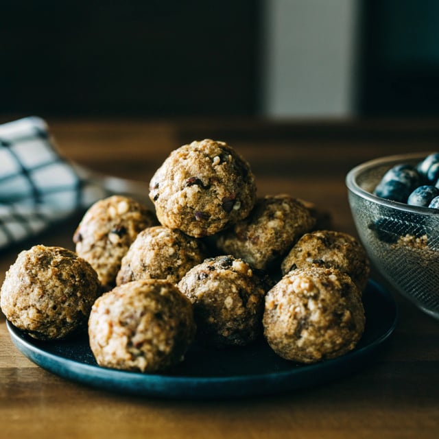 Almond & Blueberry Energy Balls