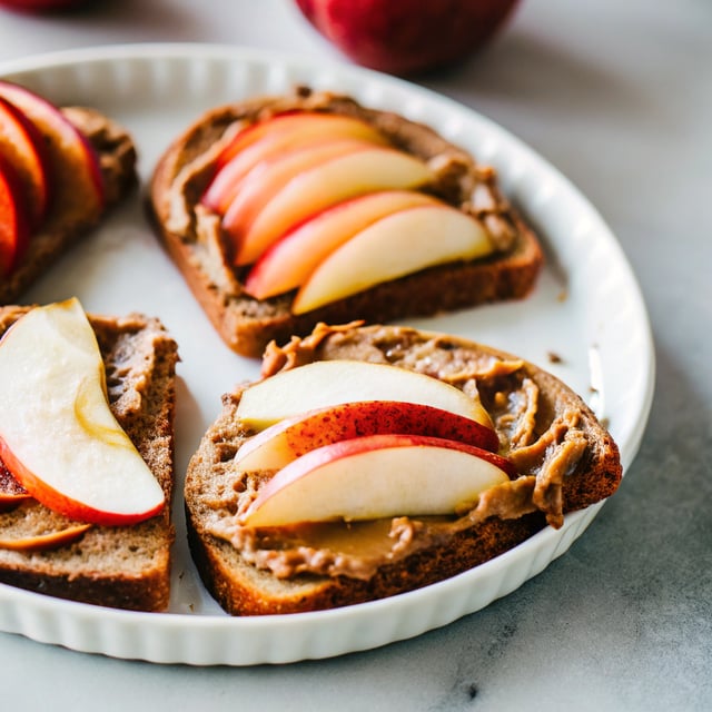 Almond Butter Dipped Apple Slices