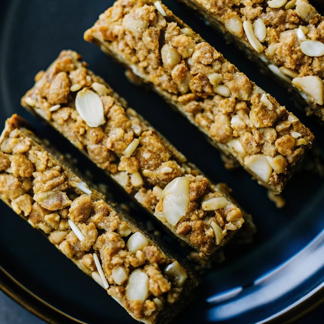Almond Butter Granola Bars