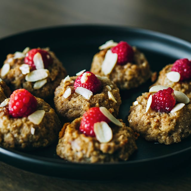 Almond & Raspberry Crumbles