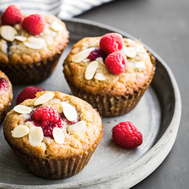 Almond & Raspberry Muffins