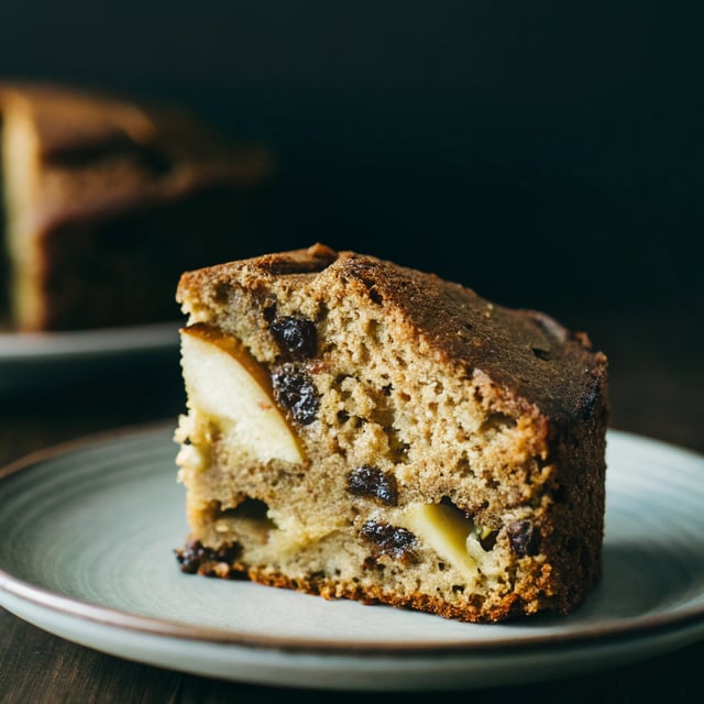 Apple, Pear & Raisin Cake