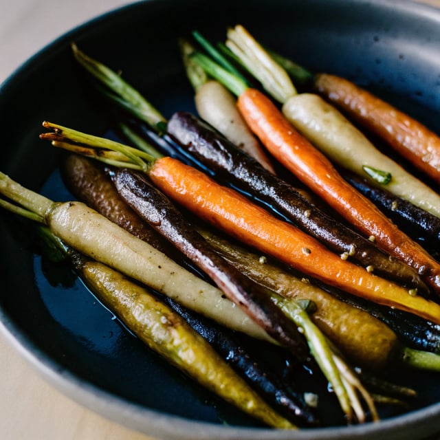 Balsamic Roasted Carrots
