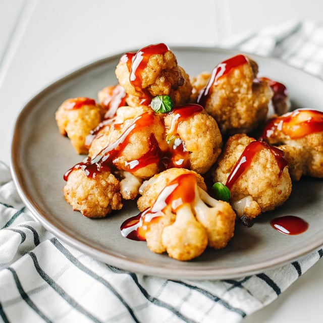 Bang Bang Cauliflower With Sweet & Spicy Sauce