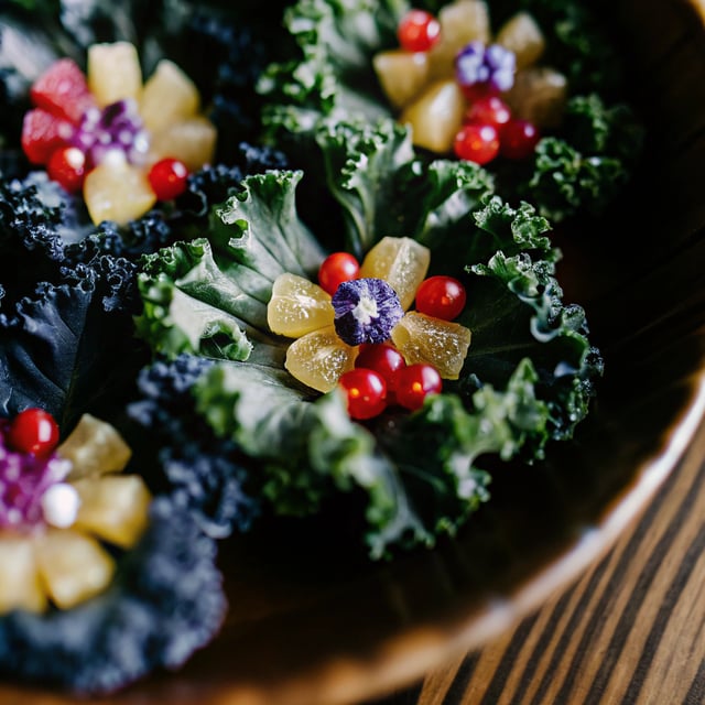 Bejewelled Kale Salad