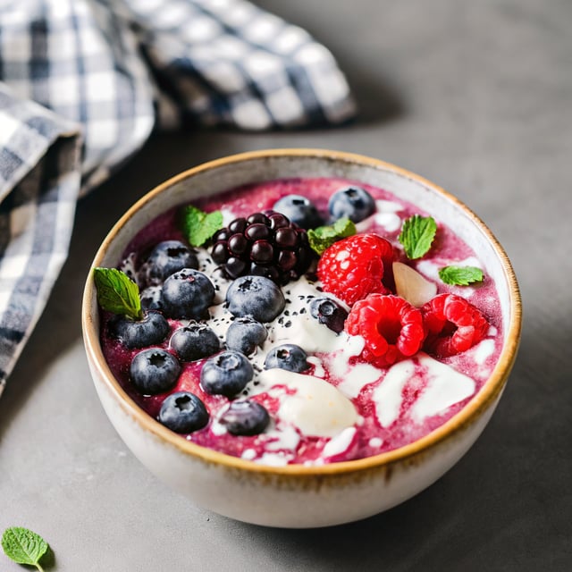 Berry & Coconut Smoothie Bowl