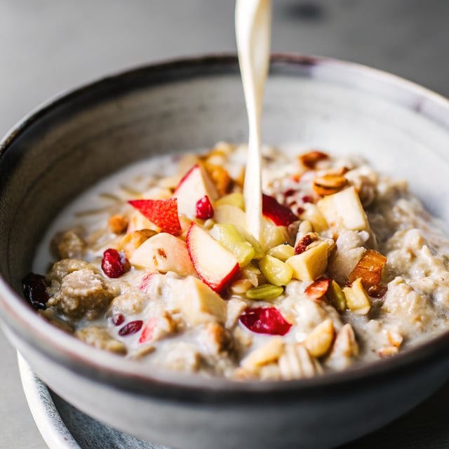 Bircher Muesli With Almond Milk