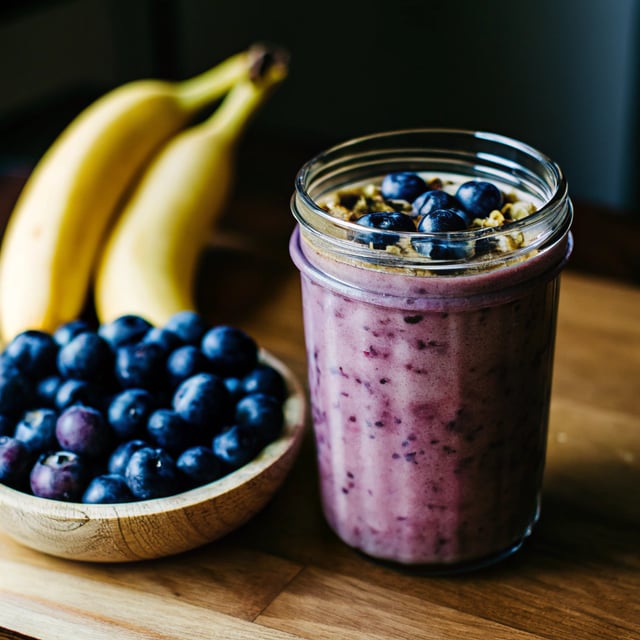 Blueberry & Banana Breakfast Smoothie