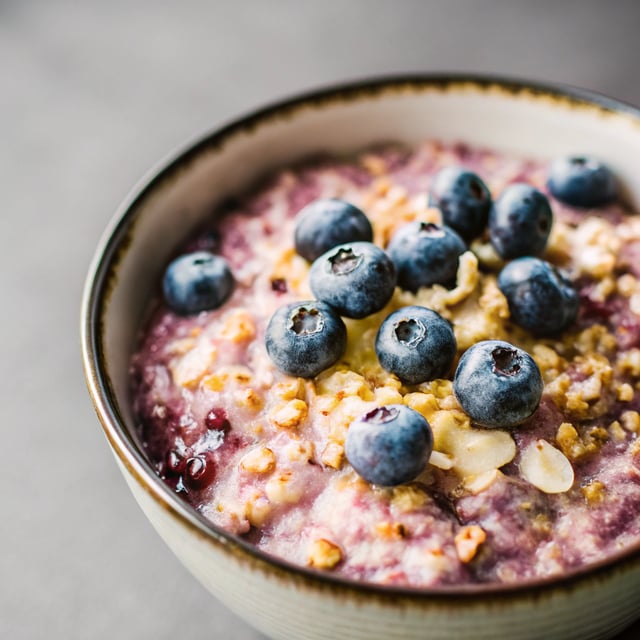 Blueberry Power Porridge