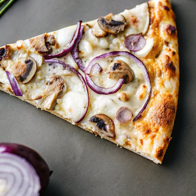Caramelised Onion & Mushroom Pizza
