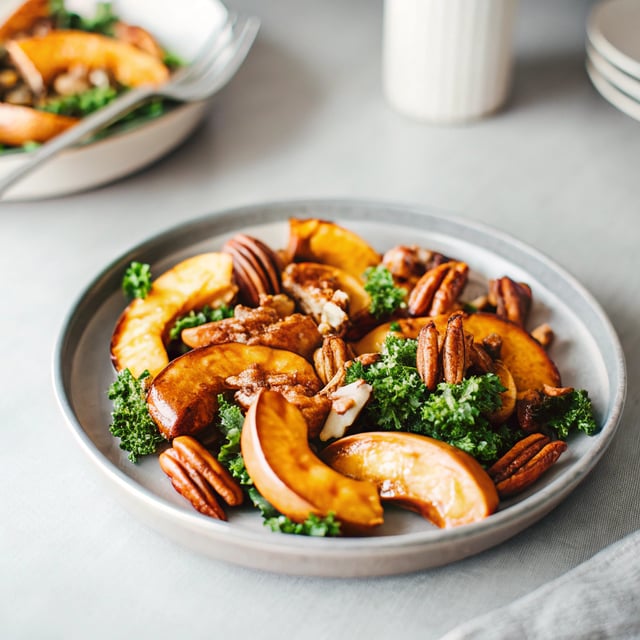 Caramelised Pecan & Squash Salad