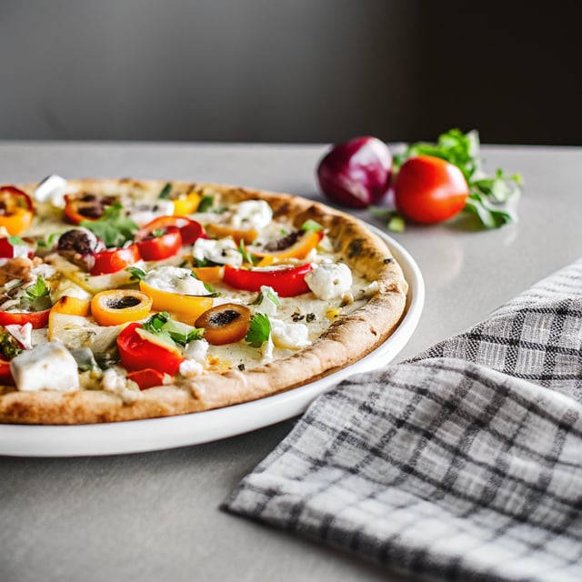Cashew Ricotta Pizza