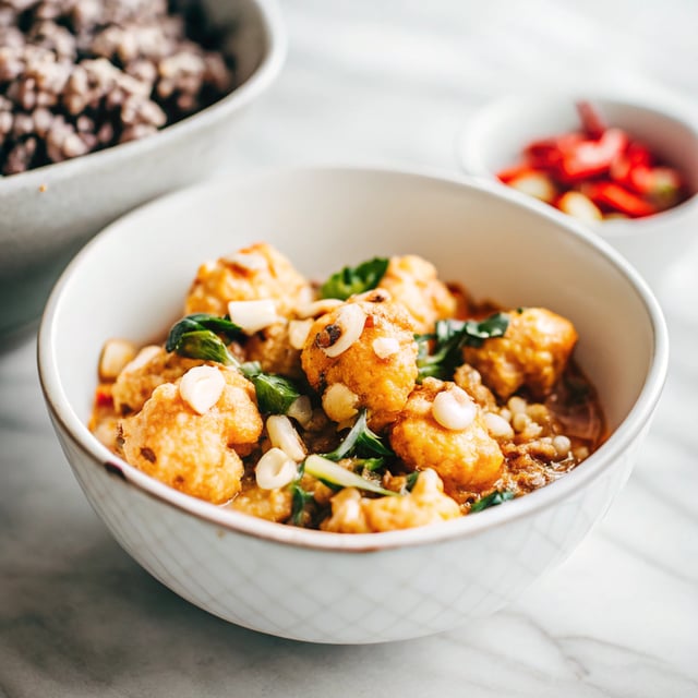 Cauliflower & Peanut Curry