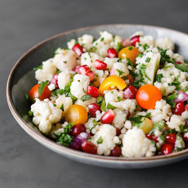 Cauliflower & Pomegranate Tabbouleh