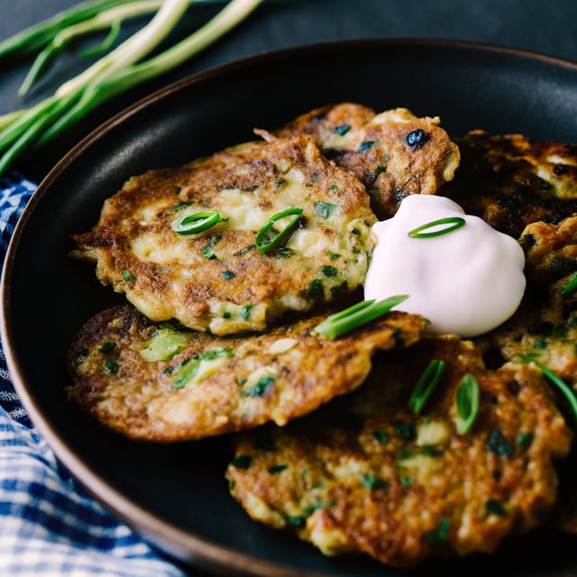 Chilli & Chive Pancakes