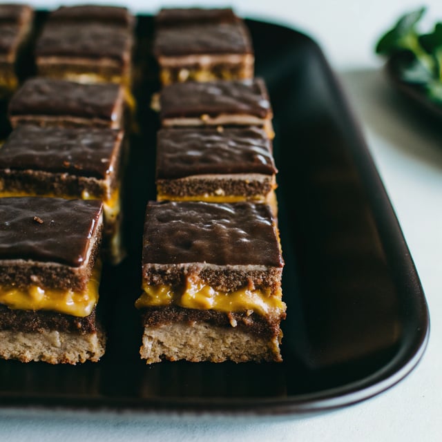 Chocolate Caramel Slices
