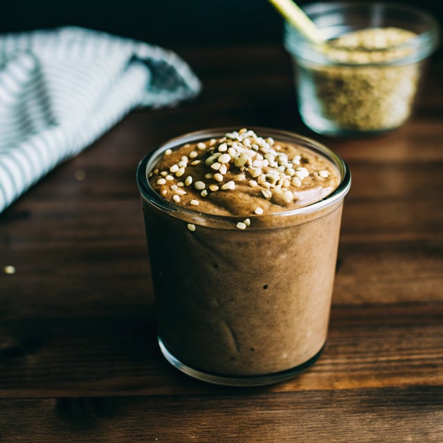 Chocolatey Peanut Protein Smoothie