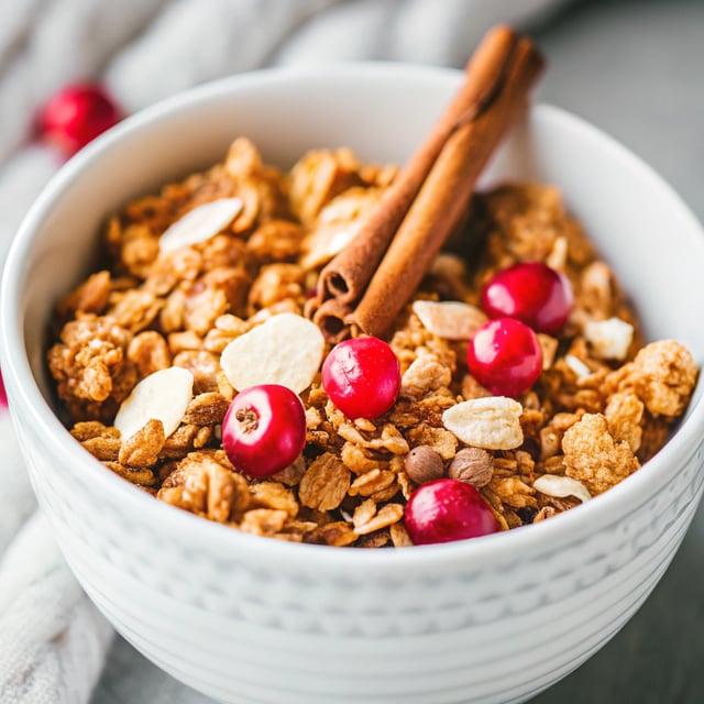 Christmas Spiced Granola