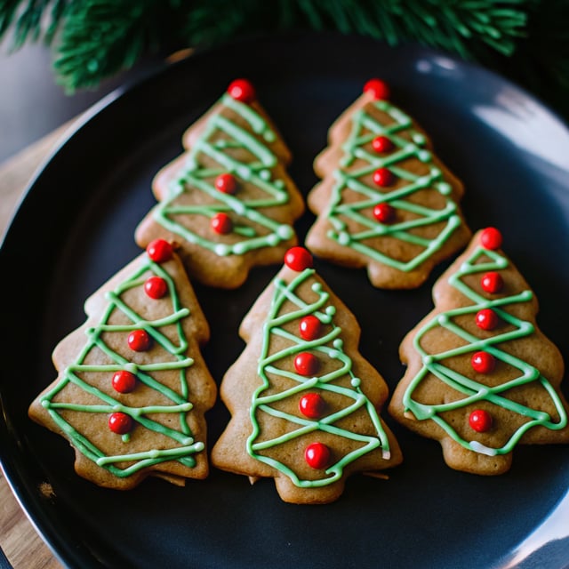 Christmas Tree Cookies