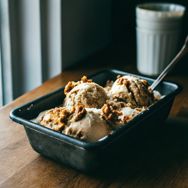 Cinnamon Pecan Praline Ice Cream