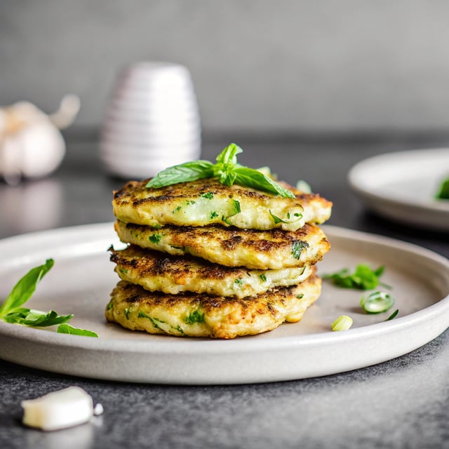 Courgette & Herb Fritters