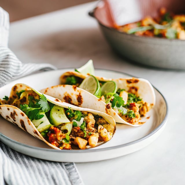 Courgette Ribbon Tacos
