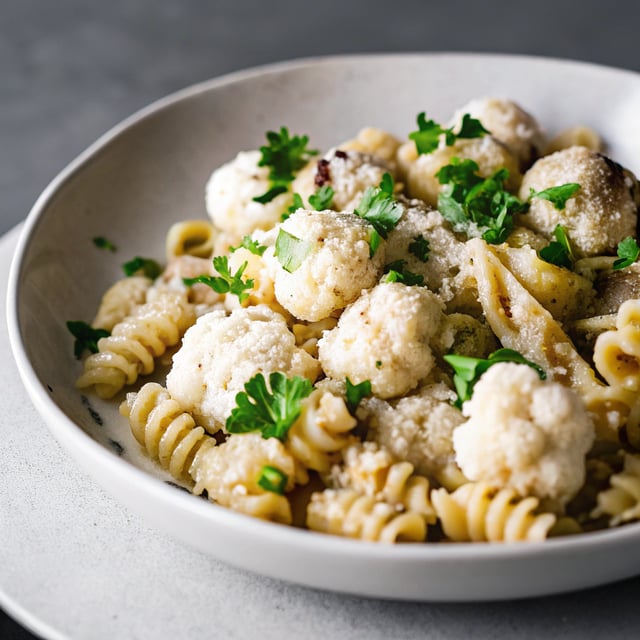 Creamy Cauliflower Pasta