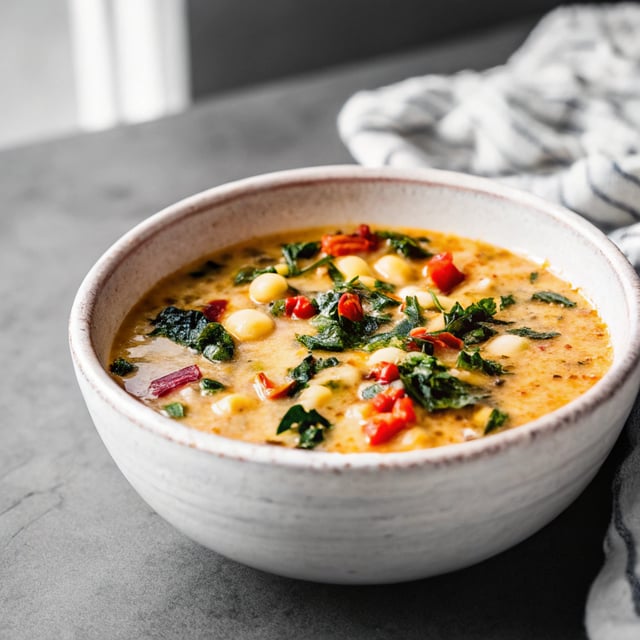 Creamy Cavolo Nero & Butter Bean Soup