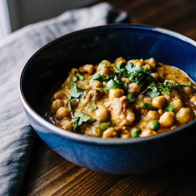 Creamy Coconut & Chickpea Curry
