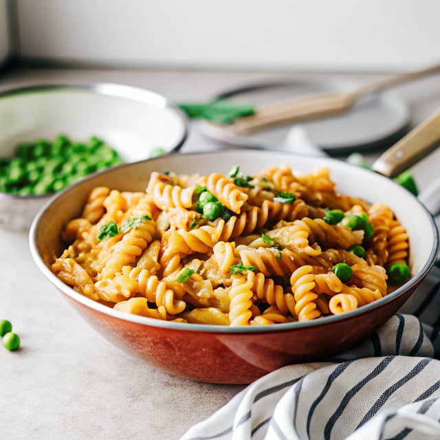 Creamy Pea & Spinach Pasta
