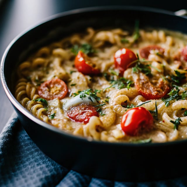Creamy Sun-Dried Tomato Pasta
