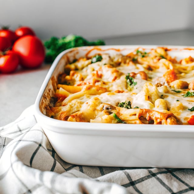 Creamy Veggie Pasta Bake