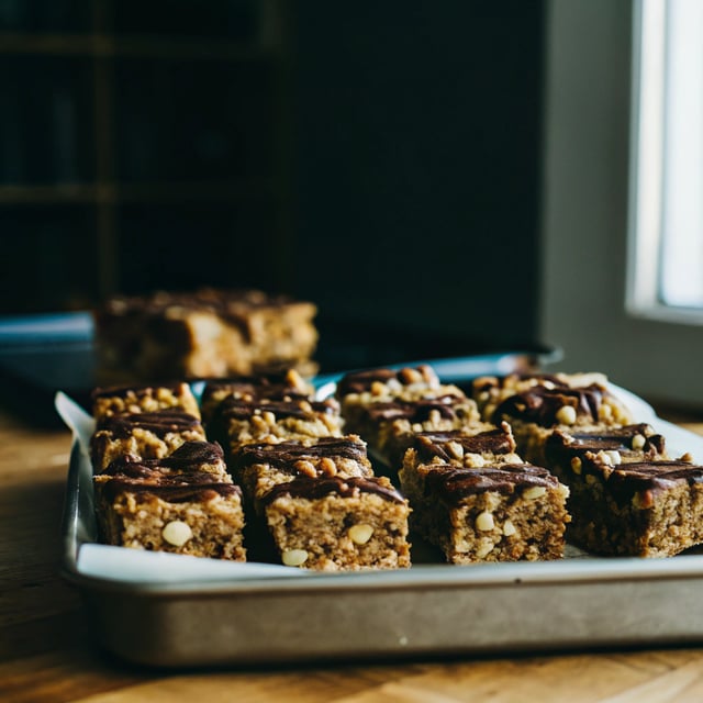 Crunchy Chocolate Squares