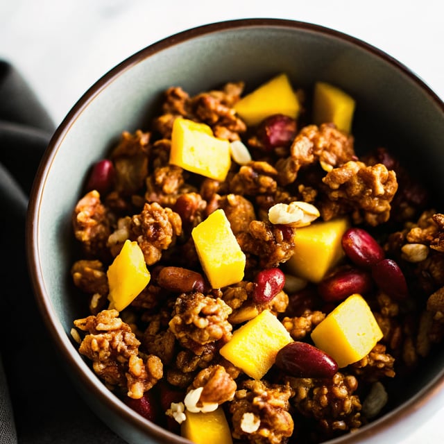Crunchy Mango & Brazil Nut Granola