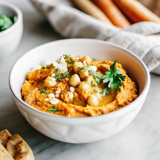 Curried Sweet Potato Hummus