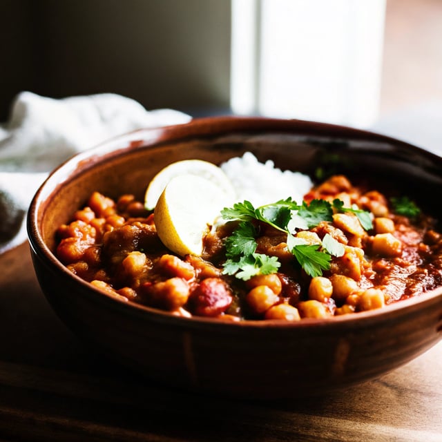 Easy Chickpea Curry