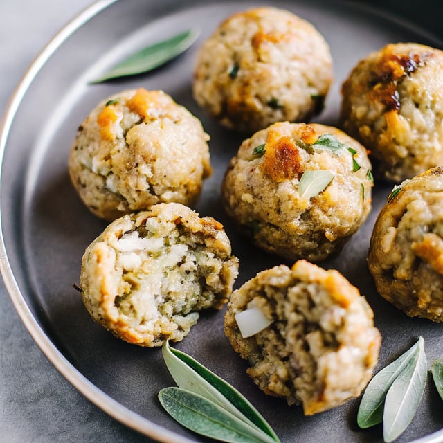 Easy Sage & Onion Stuffing Balls