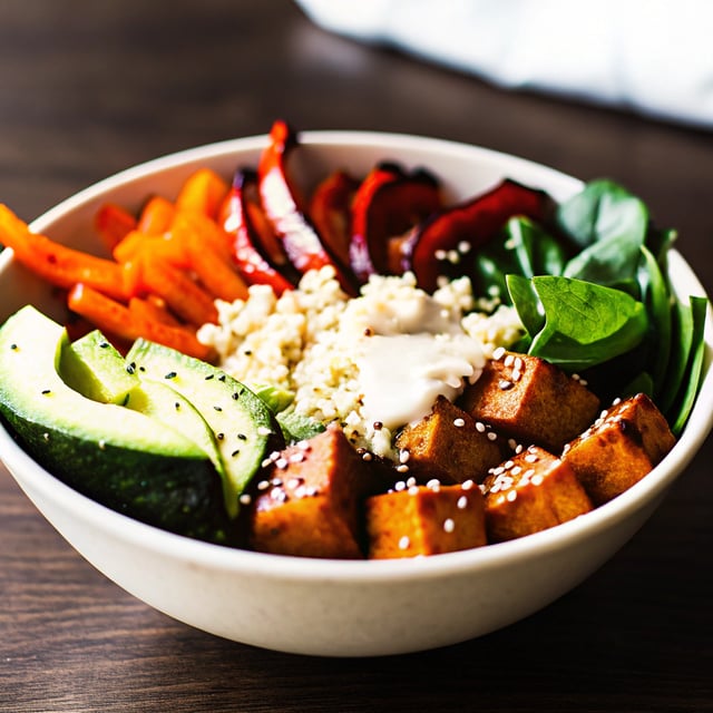 Easy Sweet Potato & Quinoa Bowl