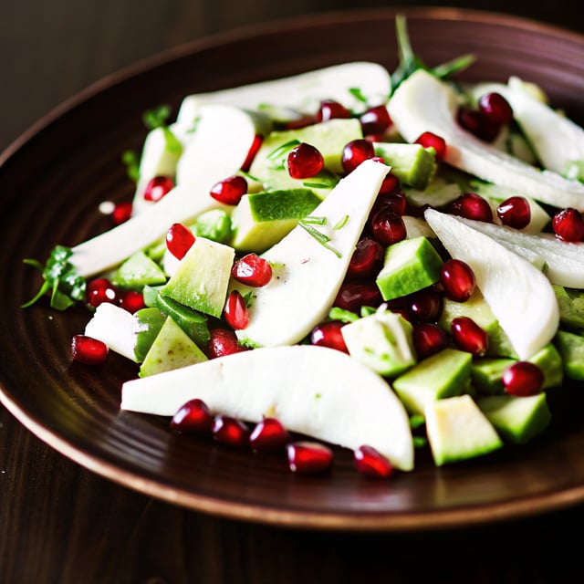 Fennel, Avocado & Pomegranate Summer Salad