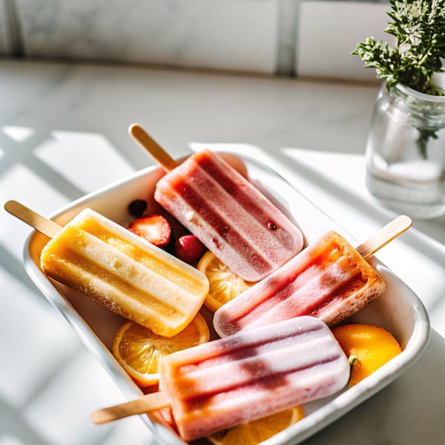 Fruity Ice Lollies