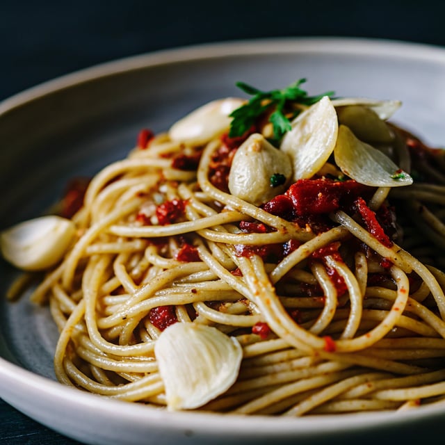 Garlic & Chilli Spaghetti